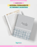 AGENDA PERMANENTE | A5 | 1 DIA POR PÁGINA | ARQUIVO DIGITAL