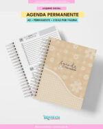 AGENDA PERMANENTE | A5 | 2 DIAS POR PÁGINA | ARQUIVO DIGITAL