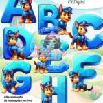 Kit Digital Alfabeto do Chase