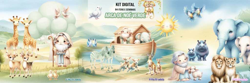 Kit Digital Arca de Noé - Imagem 1