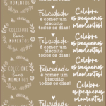 Arte para DTF UV Biscoitos parte 2