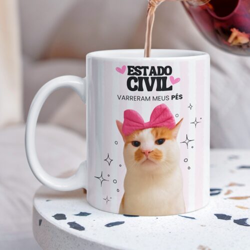 Arte Digital "Estado Civil: Varreram meus pés"