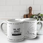 Arte para Caneca Dia dos Pais Minimalista - Imagem 9