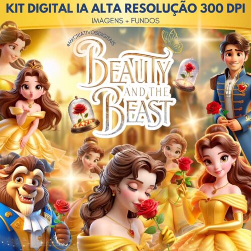 Kit Digital A Bela e a Fera