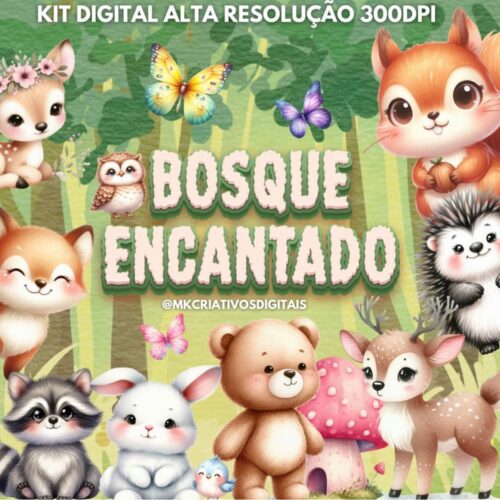 Kit Digital BOSQUE ENCANTADO