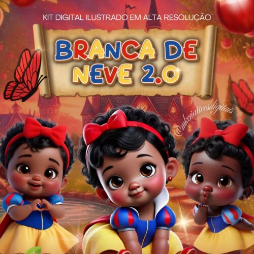 Kit Digital Branca de Neve Baby
