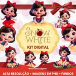Kit Digital BRANCA DE NEVE BABY