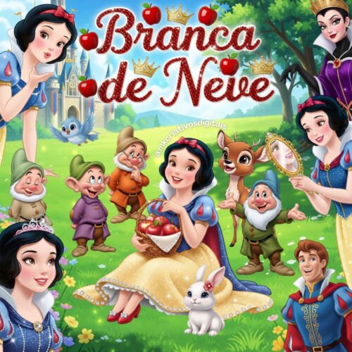 Kit Digital BRANCA DE NEVE