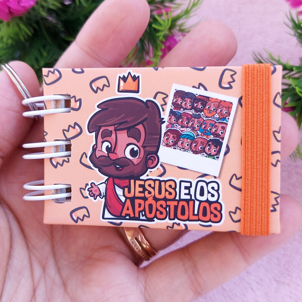 PDF Mini Bíblia Chaveiro Jesus E Os Apóstolos - Imagem 1