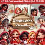 Kit Digital Chapeuzinho Vermelho