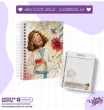Combo 10 Cadernos Meu Doce Jesus - Arquivo Digital