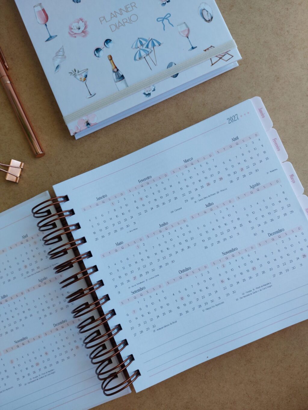 Combo Planner Clean 2026 – Arquivo Digital - Imagem 2