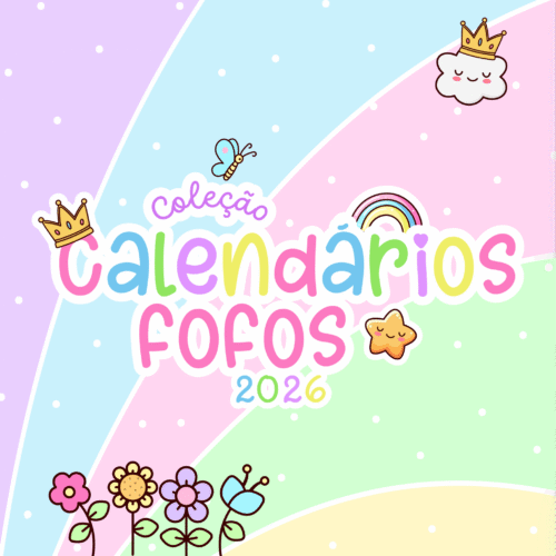 Coleção Calendários Fofos 2026
