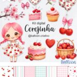 Kits Digitais - Cerejinha