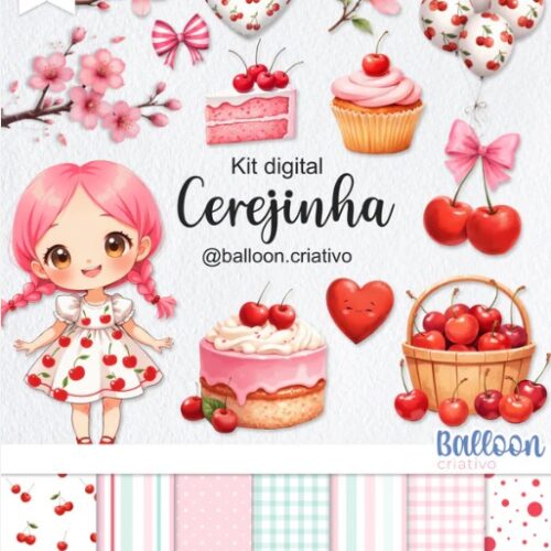 Kits Digitais - Cerejinha