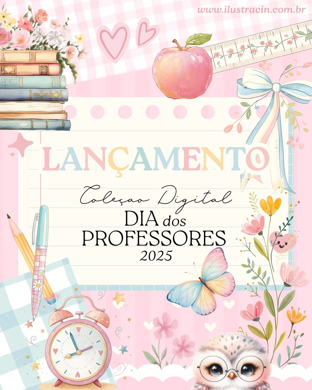 DIA DOS PROFESSORES 2025 Coleção Digital DIA DOS PROFESSORES 2025 - Imagem 1