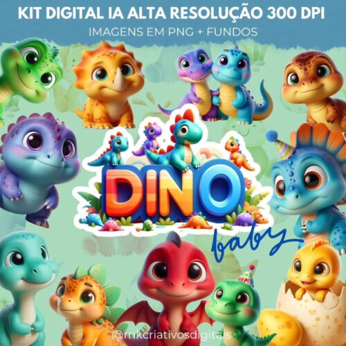 Kit Digital DINO BABY