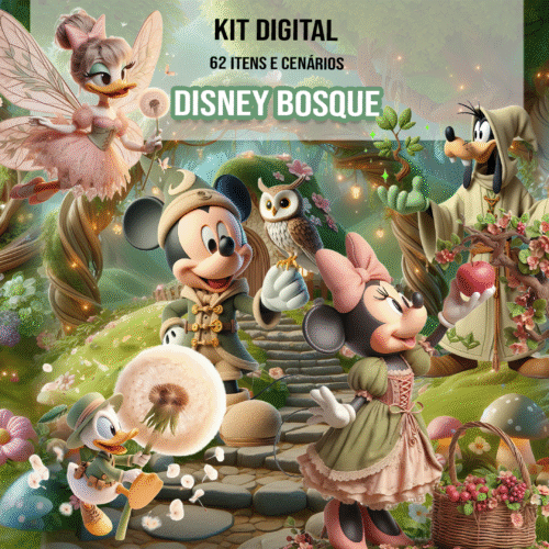 Kit Digital Disney Bosque