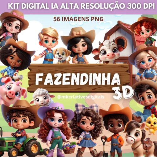 Kit Digital FAZENDINHA