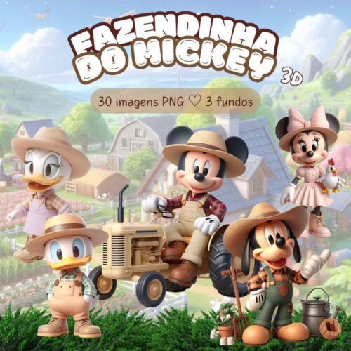 Kit Digital FAZENDINHA DO MICKEY