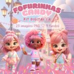 Kit Digital FOFURINHAS CANDY