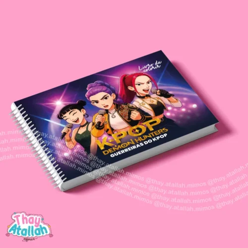 GUERREIRAS DO KPOP – livro de colorir
