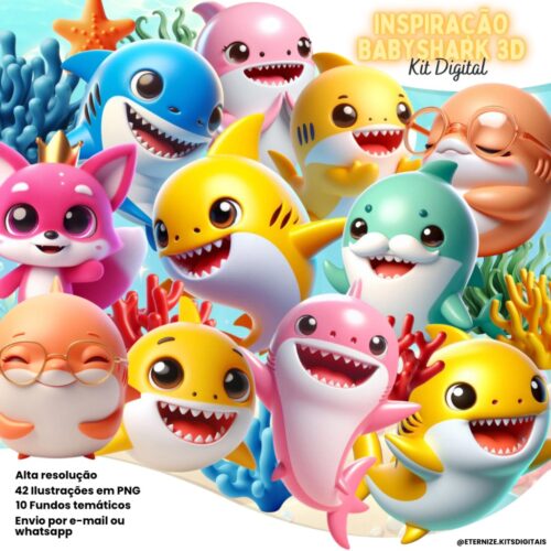 Kit Digital Baby Shark