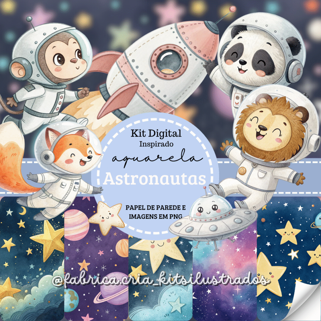 Kit Digital Astronautas - Imagem 1