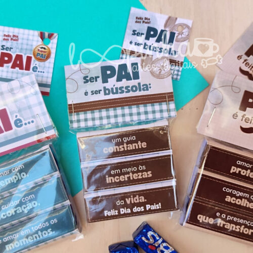 Kit Bis lapela e tag - Dia dos Pais 2025
