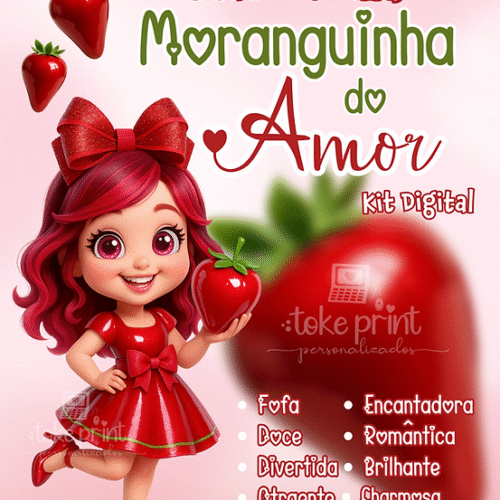 Kit Digital Moranguinha do Amor