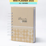 MINI PLANNER DATADO 2026 | A6 | ARQUIVO DIGITAL