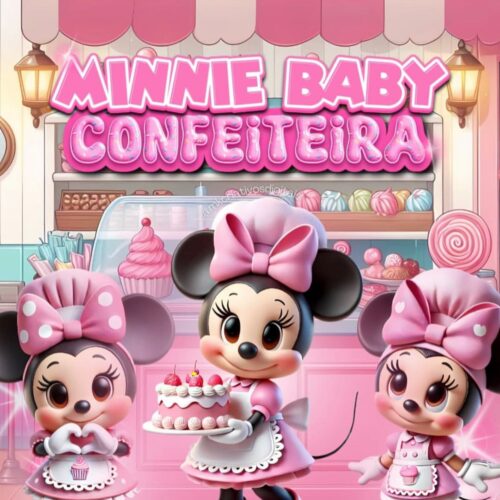 Kit Digital MINNIE CONFEITEIRA BABY