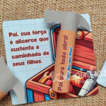 Martelo Baton "Pai para toda obra" - Dia dos Pais 2025
