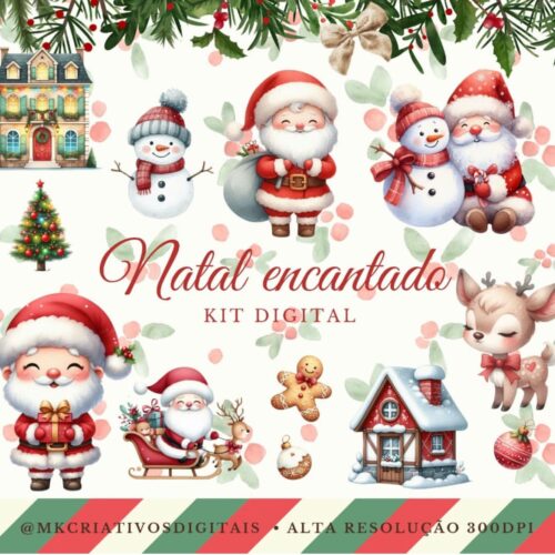 Kit Digital NATAL ENCANTADO