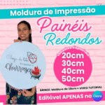 Moldura para Impressão - Painéis Redondos