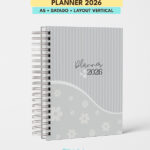 PLANNER DATADO 2026 | A5 | LAYOUT VERTICAL | ARQUIVO DIGITAL