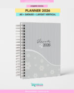 PLANNER DATADO 2026 | A5 | LAYOUT VERTICAL | ARQUIVO DIGITAL