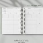 PLANNER A5 NEUTRO 2026