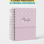 PLANNER PERMANENTE | A5 | LAYOUT HORIZONTAL | ARQUIVO DIGITAL