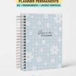 PLANNER PERMANENTE | A5 | LAYOUT VERTICAL | ARQUIVO DIGITAL