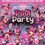 Kit Digital POOL PARTY DA MINNIE