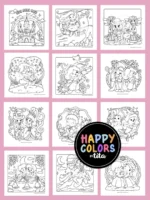 Happy Colors - Combo Vol 19 e 20 + Cards - Princesas 2.0 - Imagem 6