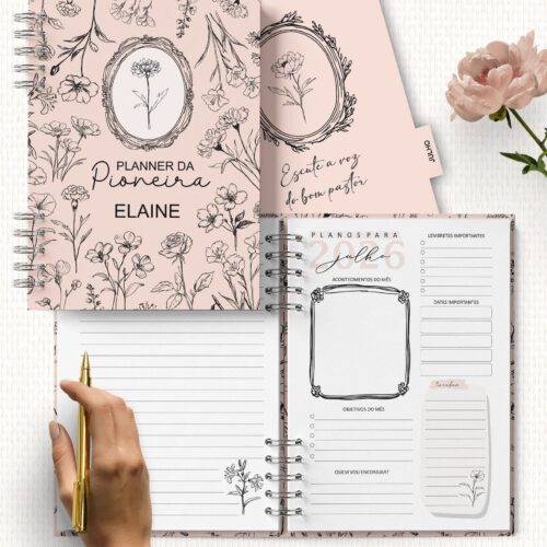 Kit Arquivos Planner da Pioneira SET2025 a AGO2026 e Planner 2026 Completo