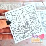 Printable Bloco de colorir