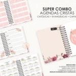 SUPER COMBO AGENDAS CRISTÃS | EVANGÉLICAS + CATÓLICAS + CAPAS | DATADAS