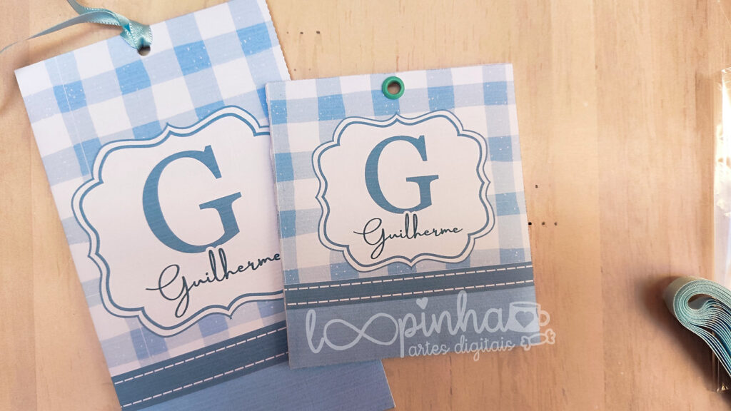 Sachês/Envelopes Aromáticos - Tema Maternidade e Chá Revelação - Imagem 1