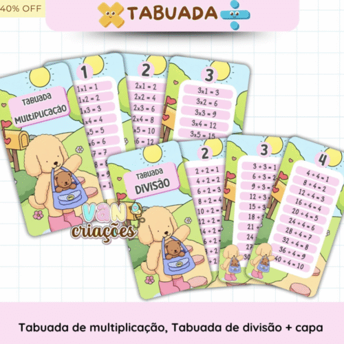 Arquivo Digital - Tabuada Bobbie Goods