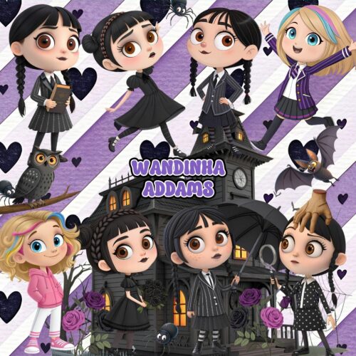 Kit Digital WANDINHA ADDAMS