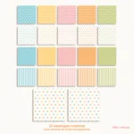 Kit Digital Feliz Aniversário – Cliparts em aquarela - Imagem 7