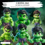 Kit Digital O Incrível Hulk